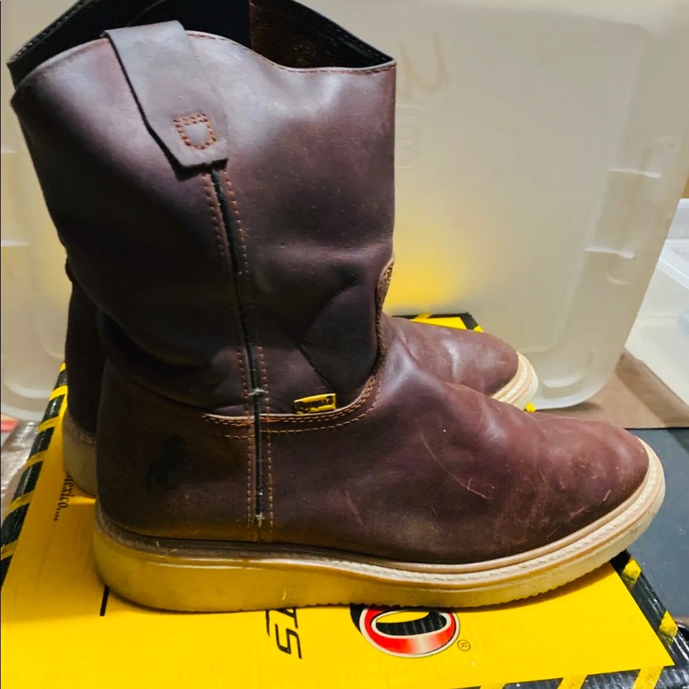POTRILLO Safety Work Boot 953 Choco Size (US) 10.5D (Mex) 29.5 Mens